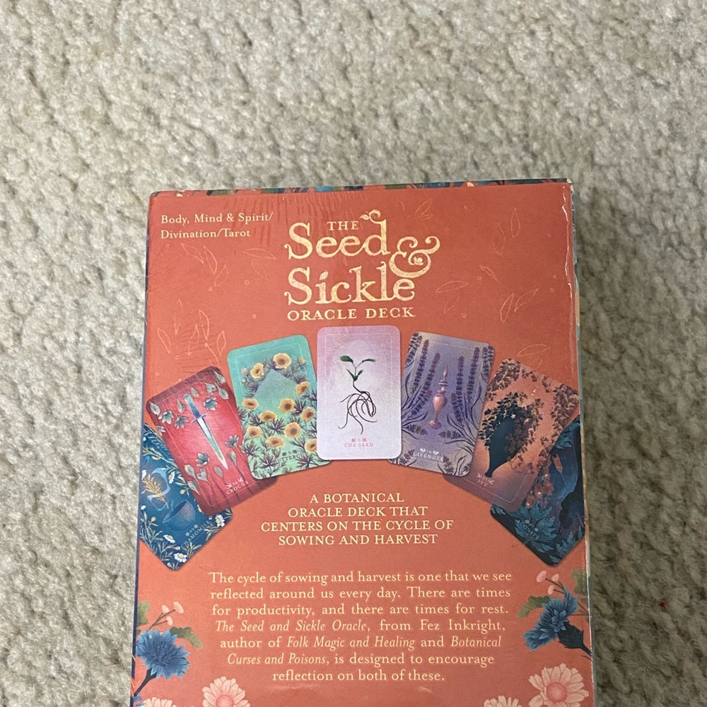 🌱Seed and🌾Sickle Oracle🌓Deck✨ - Picture 15 of 16